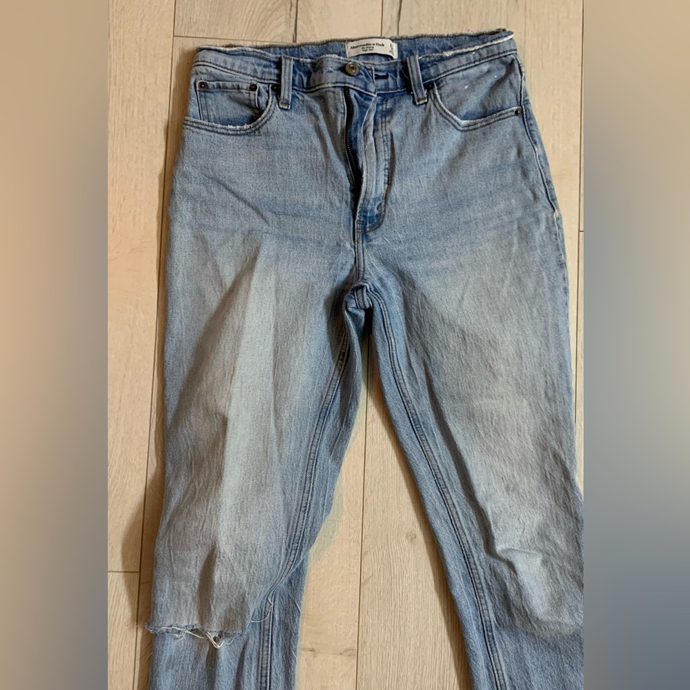 Abercrombie & Fitch skinny high rise jeans size 27 - Picture 4 of 8